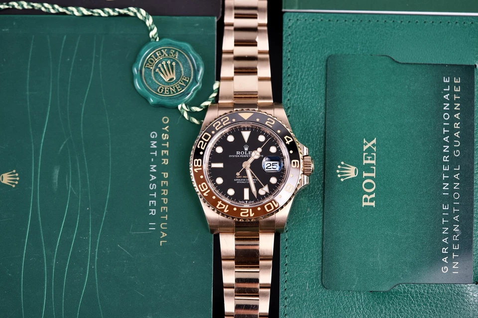 Luxury watch close-up