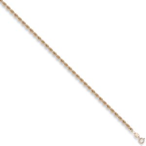 Yellow Gold 3.2mm Hollow Rope Chain