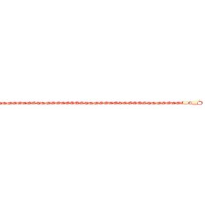 Rose Gold 3.0mm Diamond Cut Rope Chain