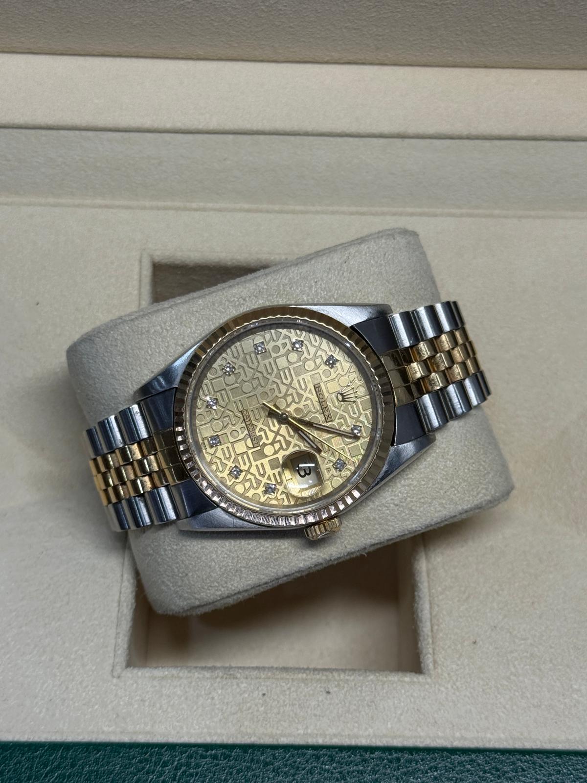 Rolex Datejust 16233 jubilee diamond dial (1993)